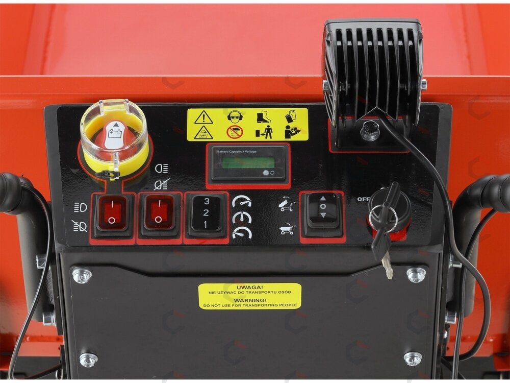 Elektrinis statybinis savivartis | 500 KG, 48V 32AH, 1000W (YT-86106) 9 Elektrinis statybinis savivartis | 500 KG, 48V 32AH, 1000W (YT-86106) 9