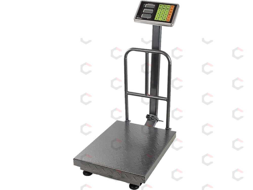 Elektroninės platforminės svarstyklės 300 kg/50g paklaida (YT-73283) Elektroninės platforminės svarstyklės 300 kg/50g paklaida (YT-73283)
