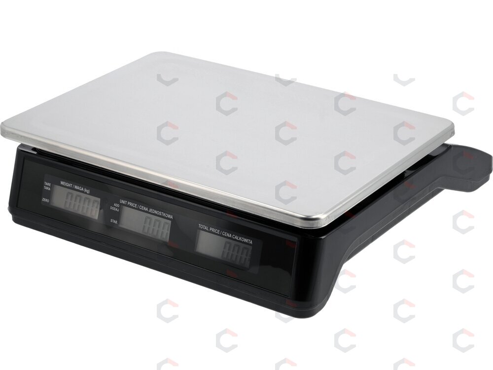 Elektroninės prekybinės svarstyklės | dvipusis ekranas | 40 kg | 5 g (YT-73270) 3 Elektroninės prekybinės svarstyklės | dvipusis ekranas | 40 kg | 5 g (YT-73270) 3