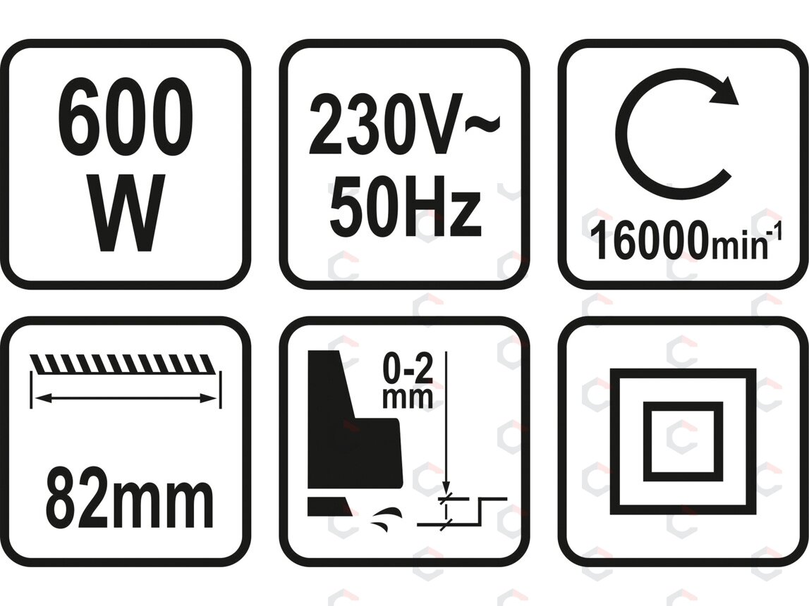 Elektrinis oblius | 600 W (79416) 3