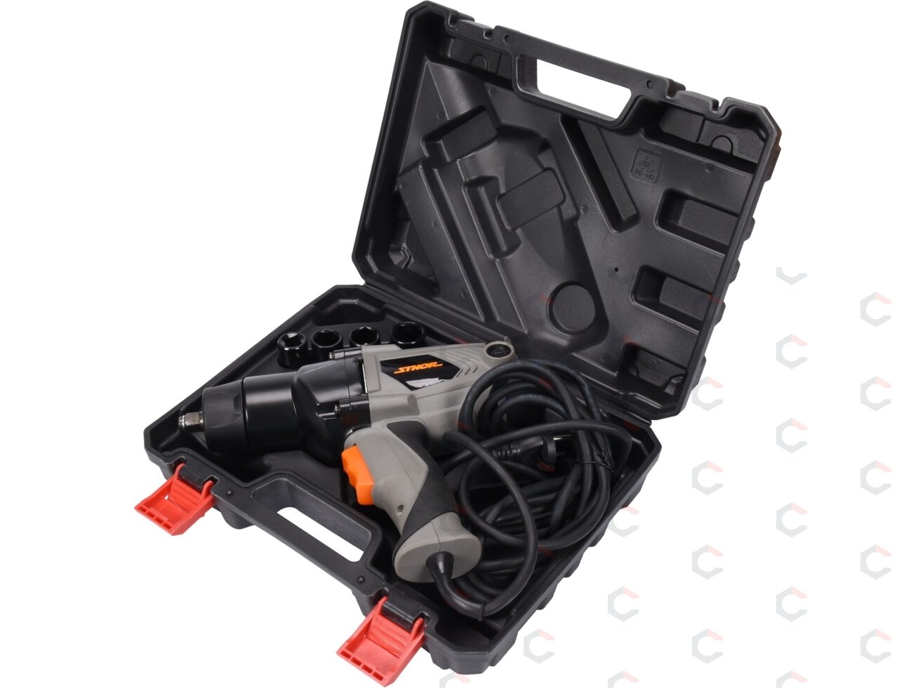 Elektrinis smūginis veržliasukis | 1/2 | 450 Nm | 1100 W (57092) 1 Elektrinis smūginis veržliasukis | 1/2 | 450 Nm | 1100 W (57092) 1