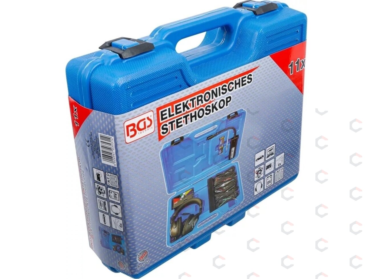 Elektroninis diagnostinis stetoskopas | 6 zondų rinkinys (3531) 5