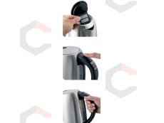 Elektrinis virdulys | Nerūdijantis plienas | temperatūros kontrolė | 1.7 l (68194) 7 Elektrinis virdulys | Nerūdijantis plienas | temperatūros kontrolė | 1.7 l (68194) 7