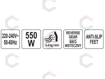 Elektrinė mėsmalė | 550 W galia | 3–4 kg/min (67904) 14 Elektrinė mėsmalė | 550 W galia | 3–4 kg/min (67904) 14