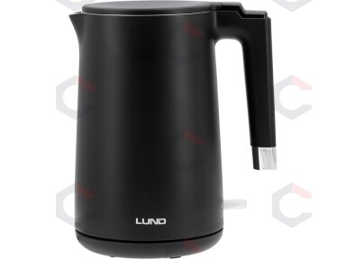 Elektrinis virdulys LUND | 1,5 l | juodas | „Cool Touch“ (68206) Elektrinis virdulys LUND | 1,5 l | juodas | „Cool Touch“ (68206)