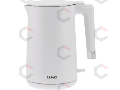 Elektrinis virdulys LUND | 1,5 l | baltas | „Cool Touch“ (68207) Elektrinis virdulys LUND | 1,5 l | baltas | „Cool Touch“ (68207)