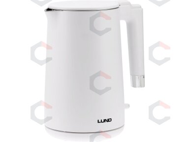 Elektrinis virdulys LUND | 1,5 l | baltas | „Cool Touch“ (68207) Elektrinis virdulys LUND | 1,5 l | baltas | „Cool Touch“ (68207)