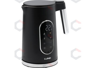 Elektrinis virdulys LUND | 1,7 l | temperatūros reguliavimas | juodas (68228) Elektrinis virdulys LUND | 1,7 l | temperatūros reguliavimas | juodas (68228)