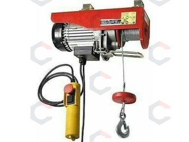 Elektrinė kėlimo gervė | 1020W | 500 kg (H10500) Elektrinė kėlimo gervė | 1020W | 500 kg (H10500)