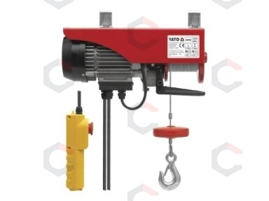 Elektrinė kėlimo gervė | 500W | 250 kg (YT-5901) Elektrinė kėlimo gervė | 500W | 250 kg (YT-5901)