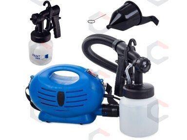Elektrinis dažymo purkštuvas Paint Zoom 650 W su talpa 800 ml (VERK15095) Elektrinis dažymo purkštuvas Paint Zoom 650 W su talpa 800 ml (VERK15095)