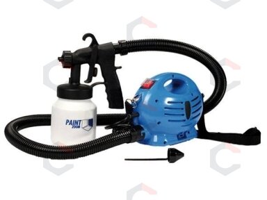 Elektrinis dažymo purkštuvas Paint Zoom 650 W su talpa 800 ml (VERK15095) Elektrinis dažymo purkštuvas Paint Zoom 650 W su talpa 800 ml (VERK15095)