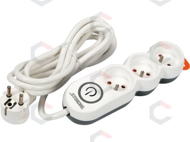 Elektrinis ilgintuvas | 3 lizdai | 1,5 mm2 | 3 m (72351)