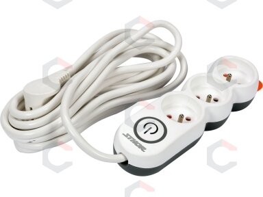 Elektrinis ilgintuvas | 3 lizdai | 1,5 mm2 | 5 m (72352) Elektrinis ilgintuvas | 3 lizdai | 1,5 mm2 | 5 m (72352)