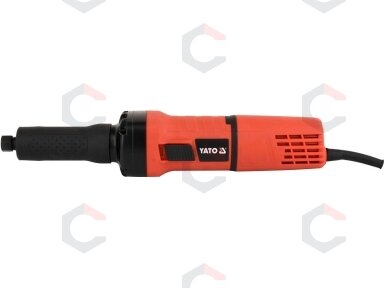 Elektrinis tiesinis šlifuoklis | 750 W | 10 000–30 000 aps./min | 6 mm griebtuvui (YT-82080)