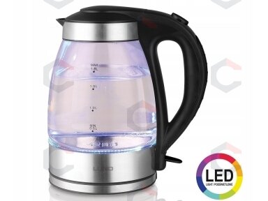 Elektrinis virdulys stiklinis | 1,8 l | LED apšvietimas (68172) Elektrinis virdulys stiklinis | 1,8 l | LED apšvietimas (68172)