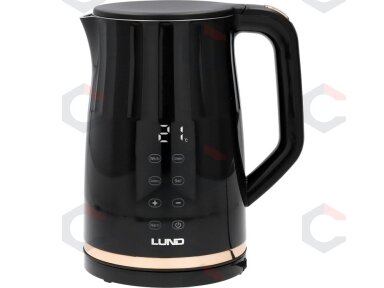 Elektrinis virdulys | temperatūros reguliavimas | juodas 1,7 l (68218) Elektrinis virdulys | temperatūros reguliavimas | juodas 1,7 l (68218)