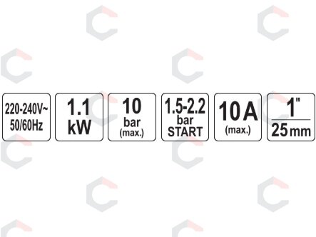 Elektroninis slėgio jungiklis relė siurbliui (YT-85393) 4 Elektroninis slėgio jungiklis relė siurbliui (YT-85393) 4