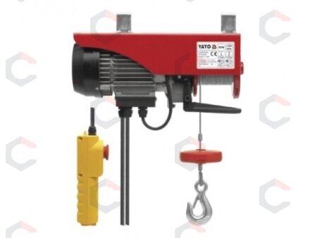 Elektrinė kėlimo gervė | 550W | 300 kg (YT-5902) Elektrinė kėlimo gervė | 550W | 300 kg (YT-5902)