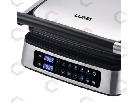Elektrinis grilis LUND | 2000 W | LED valdymo panelė (67450) 19