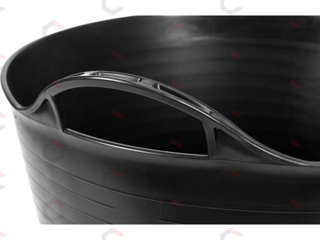 Elastinis plastikinis indas / tara | juodas lankstus kibiras | 27 l (35580) 2 Elastinis plastikinis indas / tara | juodas lankstus kibiras | 27 l (35580) 2