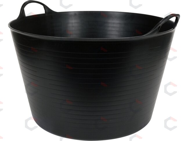 Elastinis plastikinis indas / tara | juodas lankstus konteineris | 55 l (35582) Elastinis plastikinis indas / tara | juodas lankstus konteineris | 55 l (35582)