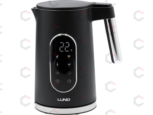 Elektrinis virdulys LUND | 1,7 l | temperatūros reguliavimas | juodas (68228) 1 Elektrinis virdulys LUND | 1,7 l | temperatūros reguliavimas | juodas (68228) 1