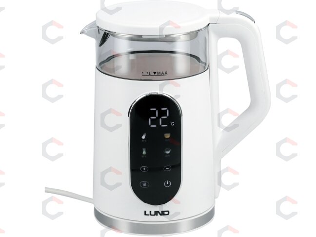 Elektrinis virdulys LUND | 1,7 l | temperatūros reguliavimas | baltas (68224) 1 Elektrinis virdulys LUND | 1,7 l | temperatūros reguliavimas | baltas (68224) 1