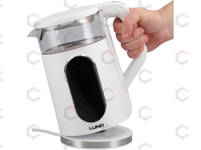 Elektrinis virdulys LUND | 1,7 l | temperatūros reguliavimas | baltas (68224) 10 Elektrinis virdulys LUND | 1,7 l | temperatūros reguliavimas | baltas (68224) 10