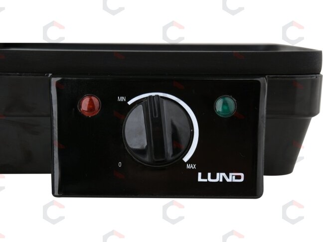 Elektrinis stalinis grilis LUND | 2 viename | 40,5 × 25 cm | 2000 W (67455) 2