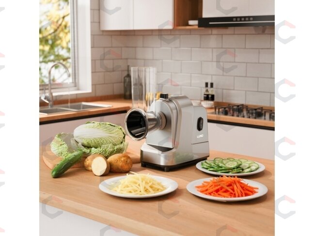 Elektrinė daržovių ir vaisių trintuvė / pjaustyklė | 250 W | 5 peiliai (67830) 6