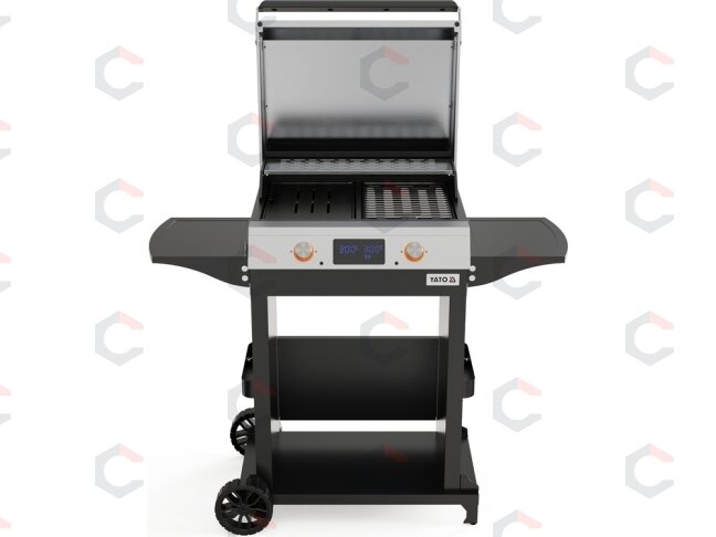 Elektrinis grilis | 2300W | LED panelė | 2 zonos | Yatomi (YG-20071) 10