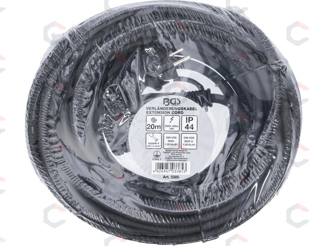 Elektrinis ilgintuvas | 20 m | 3 x 1.5 mm² | IP 44 (3385) 2 Elektrinis ilgintuvas | 20 m | 3 x 1.5 mm² | IP 44 (3385) 2