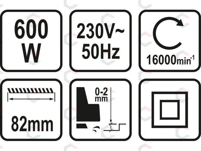 Elektrinis oblius | 600 W (79416) 3