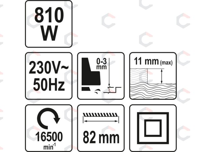Elektrinis oblius | 810 W (YT-82141) 3 Elektrinis oblius | 810 W (YT-82141) 3