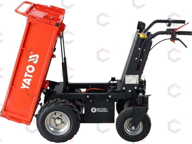 Elektrinis savivartis vežimėlis | 1000 W | 500 kg (YT-86120) 8 Elektrinis savivartis vežimėlis | 1000 W | 500 kg (YT-86120) 8