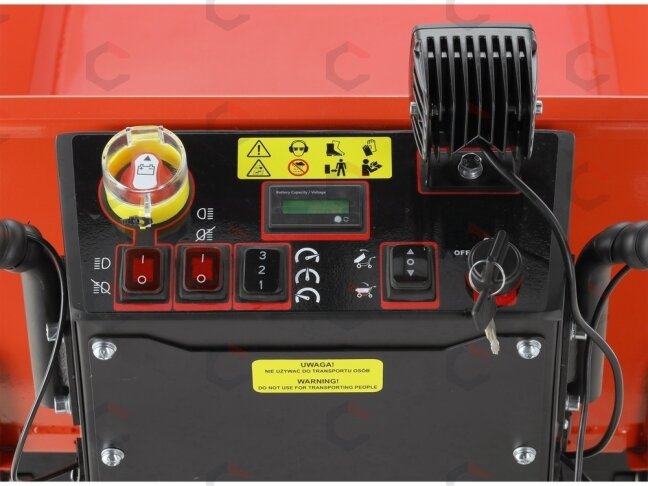 Elektrinis statybinis savivartis | 500 KG, 48V 32AH, 1000W (YT-86106) 9 Elektrinis statybinis savivartis | 500 KG, 48V 32AH, 1000W (YT-86106) 9