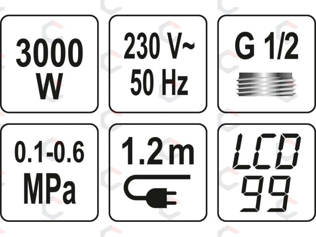 Elektrinis vandens šildytuvas / maišytuvas | LCD | KATLA-1 (75921) 2 Elektrinis vandens šildytuvas / maišytuvas | LCD | KATLA-1 (75921) 2