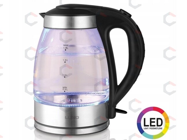 Elektrinis virdulys stiklinis | 1,8 l | LED apšvietimas (68172) Elektrinis virdulys stiklinis | 1,8 l | LED apšvietimas (68172)