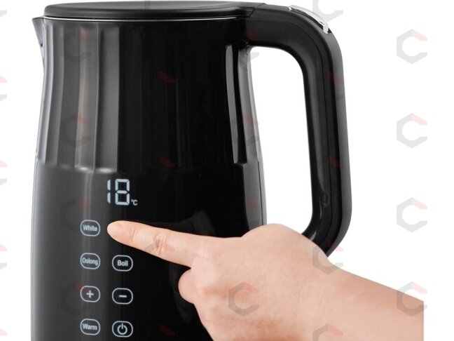 Elektrinis virdulys | temperatūros reguliavimas | juodas 1,7 l (68218) 12