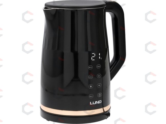Elektrinis virdulys | temperatūros reguliavimas | juodas 1,7 l (68218)