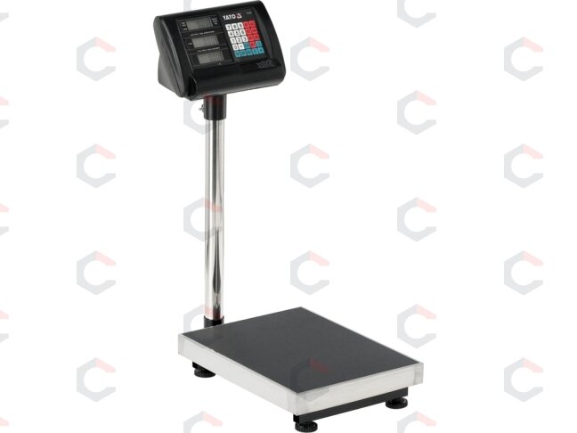 Elektroninės platforminės svarstyklės 100 kg/20g paklaida (YT-73275) 1 Elektroninės platforminės svarstyklės 100 kg/20g paklaida (YT-73275) 1