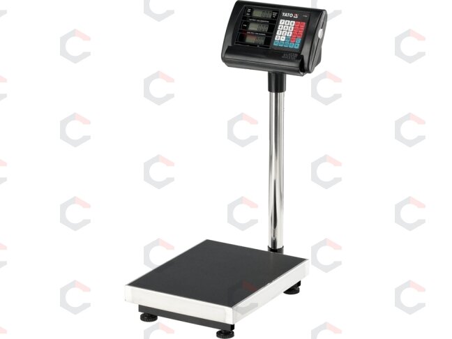 Elektroninės platforminės svarstyklės 100 kg/20g paklaida (YT-73275) Elektroninės platforminės svarstyklės 100 kg/20g paklaida (YT-73275)