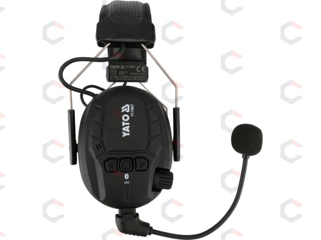 Elektroninės triukšmo ausinės su „Bluetooth“ | aktyvus slopinimas, SNR 32 dB (YT-74627) 2 Elektroninės triukšmo ausinės su „Bluetooth“ | aktyvus slopinimas, SNR 32 dB (YT-74627) 2