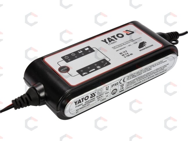 Elektroninis įkroviklis | 12V/4A (YT-83031) Elektroninis įkroviklis | 12V/4A (YT-83031)