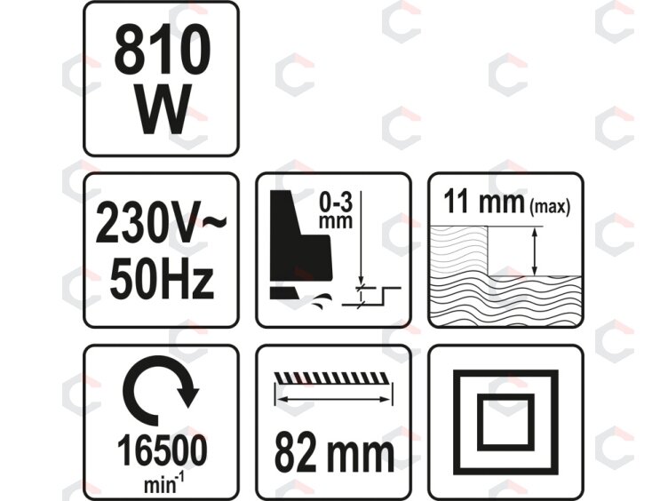 Elektrinis oblius | 810 W (YT-82141) 3 Elektrinis oblius | 810 W (YT-82141) 3