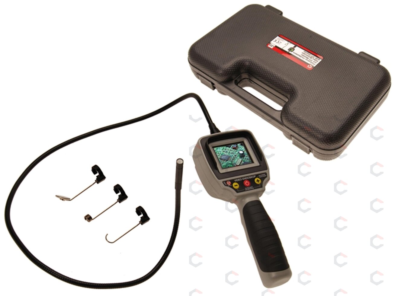 Endoskopas su TFT spalvotu monitoriumi ir LED apšvietimu (63215) Endoskopas su TFT spalvotu monitoriumi ir LED apšvietimu (63215)