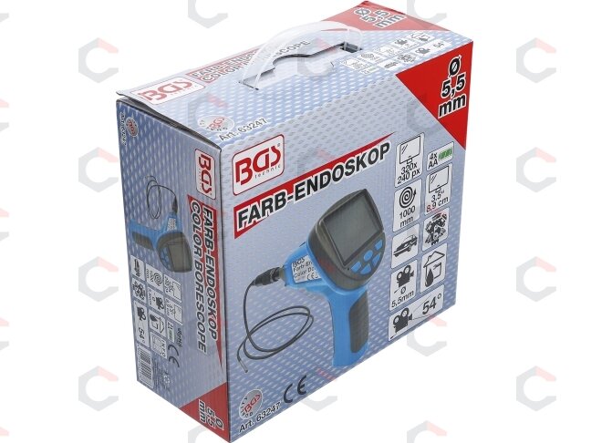 Endoskopas spalvotas su kamera ir fotoaparatu LCD ekranas (63247) 4
