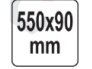 Fasadinė glaistyklė | 550 x 90 mm (YT-52314) 3 Fasadinė glaistyklė | 550 x 90 mm (YT-52314) 3