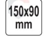 Fasadinė glaistyklė | 150 x 90 mm (YT-52310) 3 Fasadinė glaistyklė | 150 x 90 mm (YT-52310) 3
